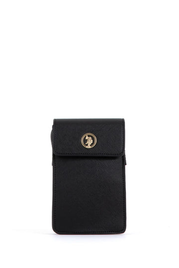 Women's Black Phone Bag
