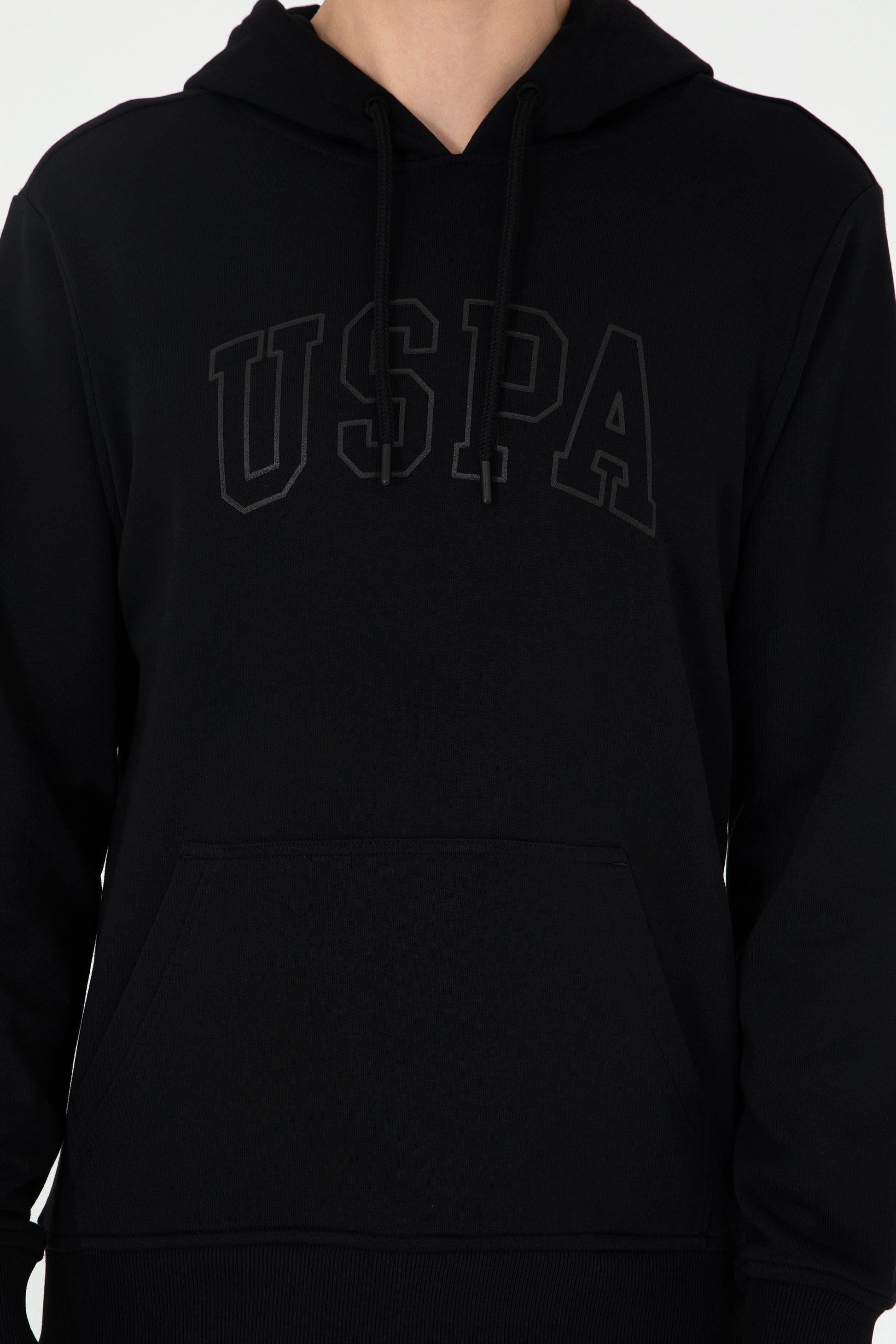Men's Black Basic Sweatshirt