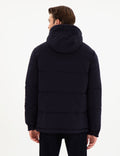 Navy Regular Fit Coat
