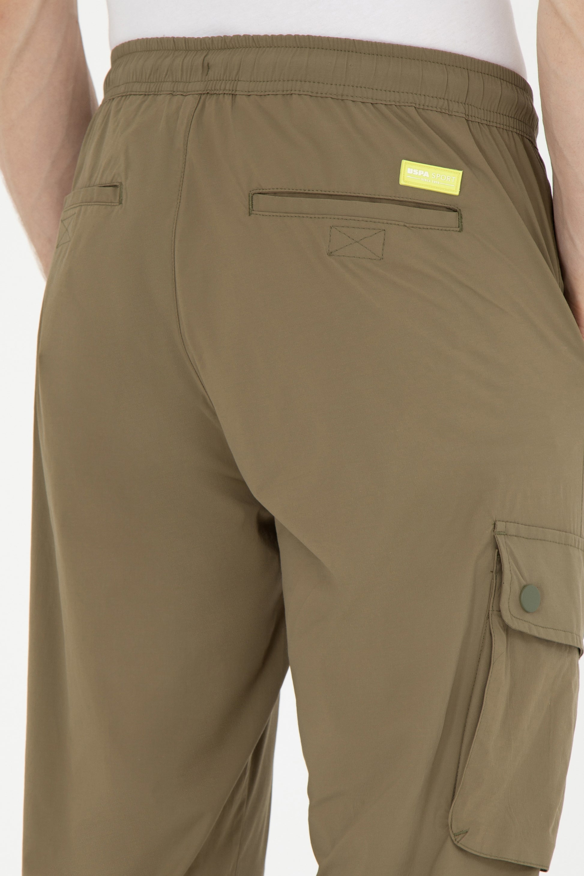 Men's Dark Khaki Canvas Pants