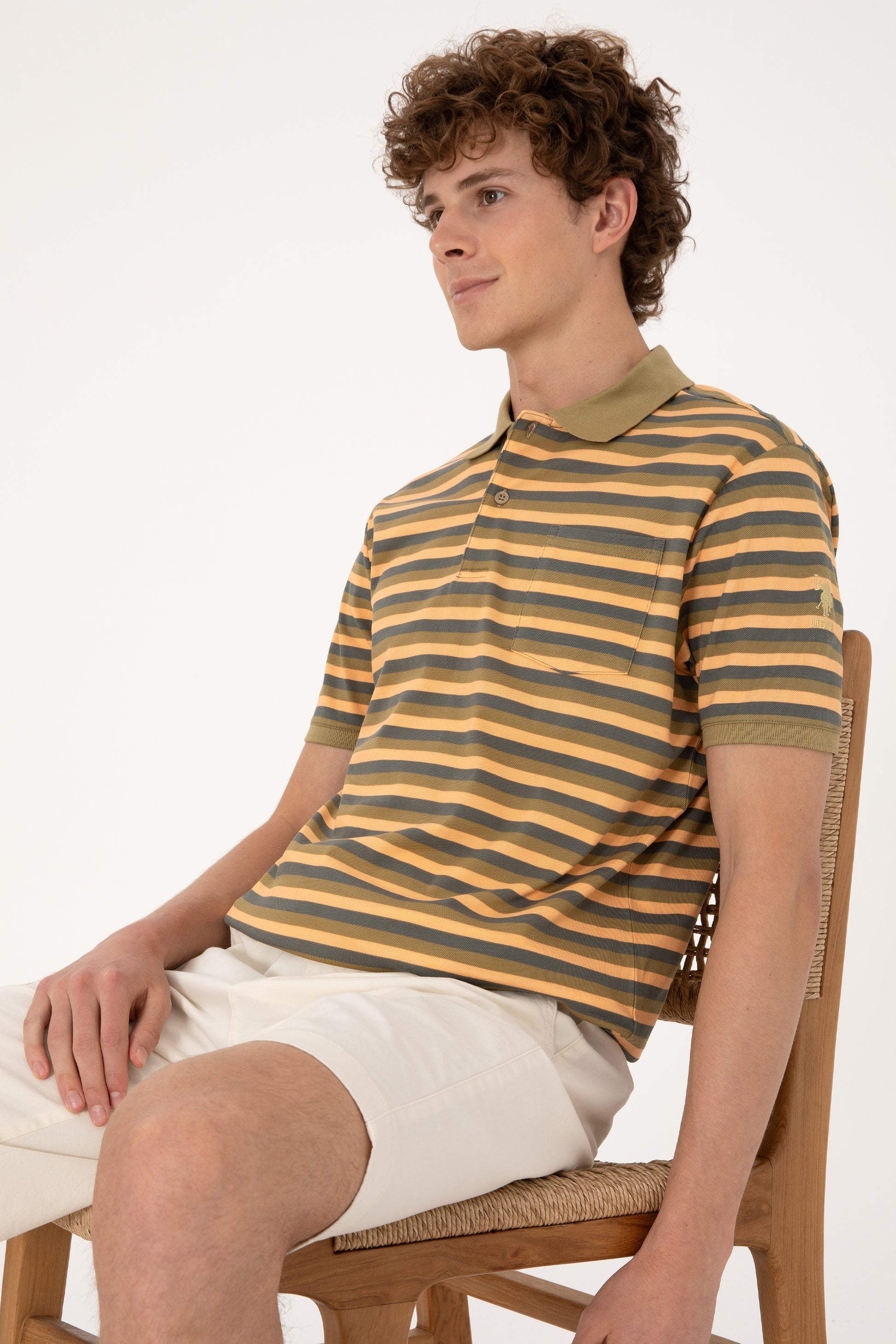 Men's Khaki T-Shirt