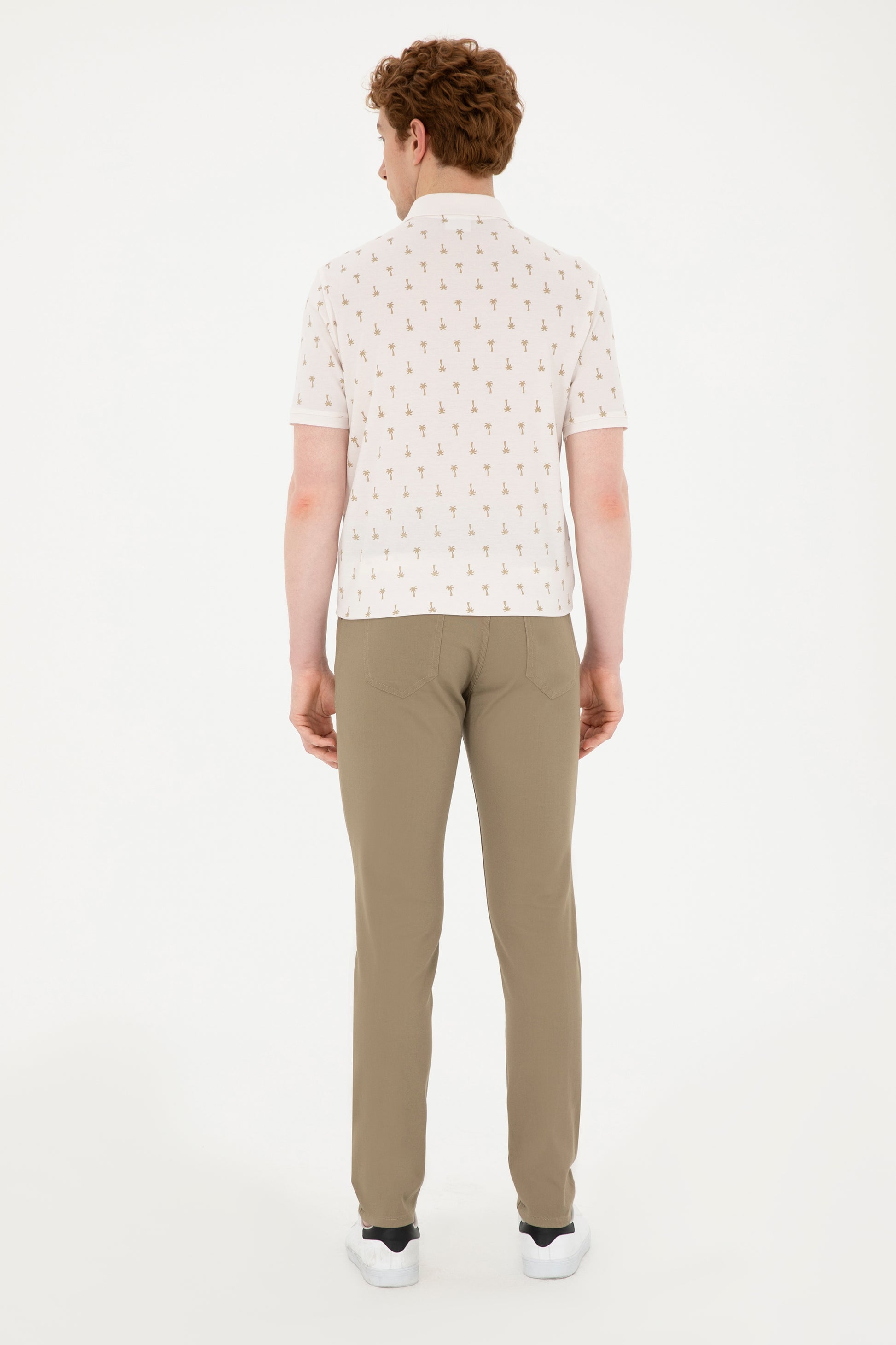 Men's Dark Khaki Canvas Pants