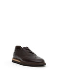 Brown 100% Leather Casual Shoes