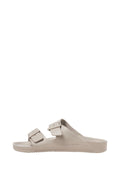 Mens Jfwcroxton Double Band Sandelet Slippers 12204004 Stone