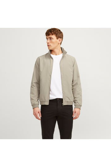 Jack&Jones Rush Harrington Bomber Men's Beige Round Neck Jacket