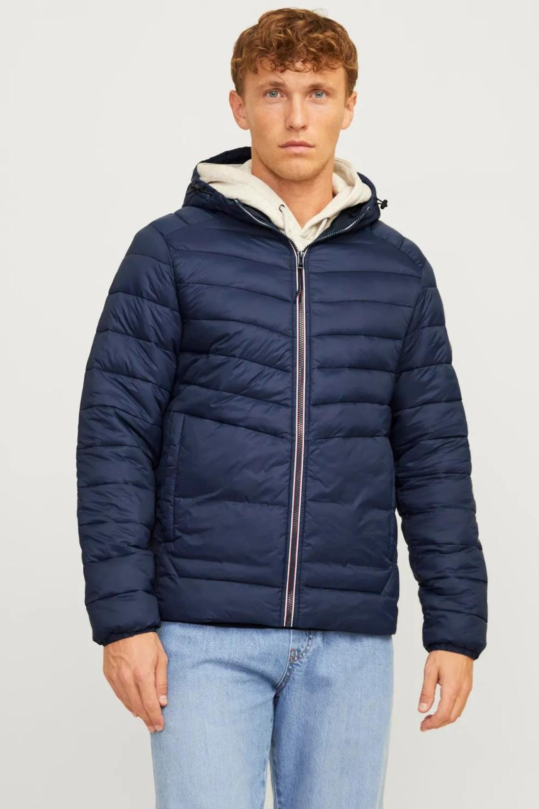 12258441 Jjesprınt Puffer Hood Noos Mens Inflatable Coat