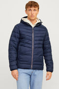 12258441 Jjesprınt Puffer Hood Noos Mens Inflatable Coat