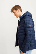 12258441 Jjesprınt Puffer Hood Noos Mens Inflatable Coat