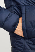 12258441 Jjesprınt Puffer Hood Noos Mens Inflatable Coat