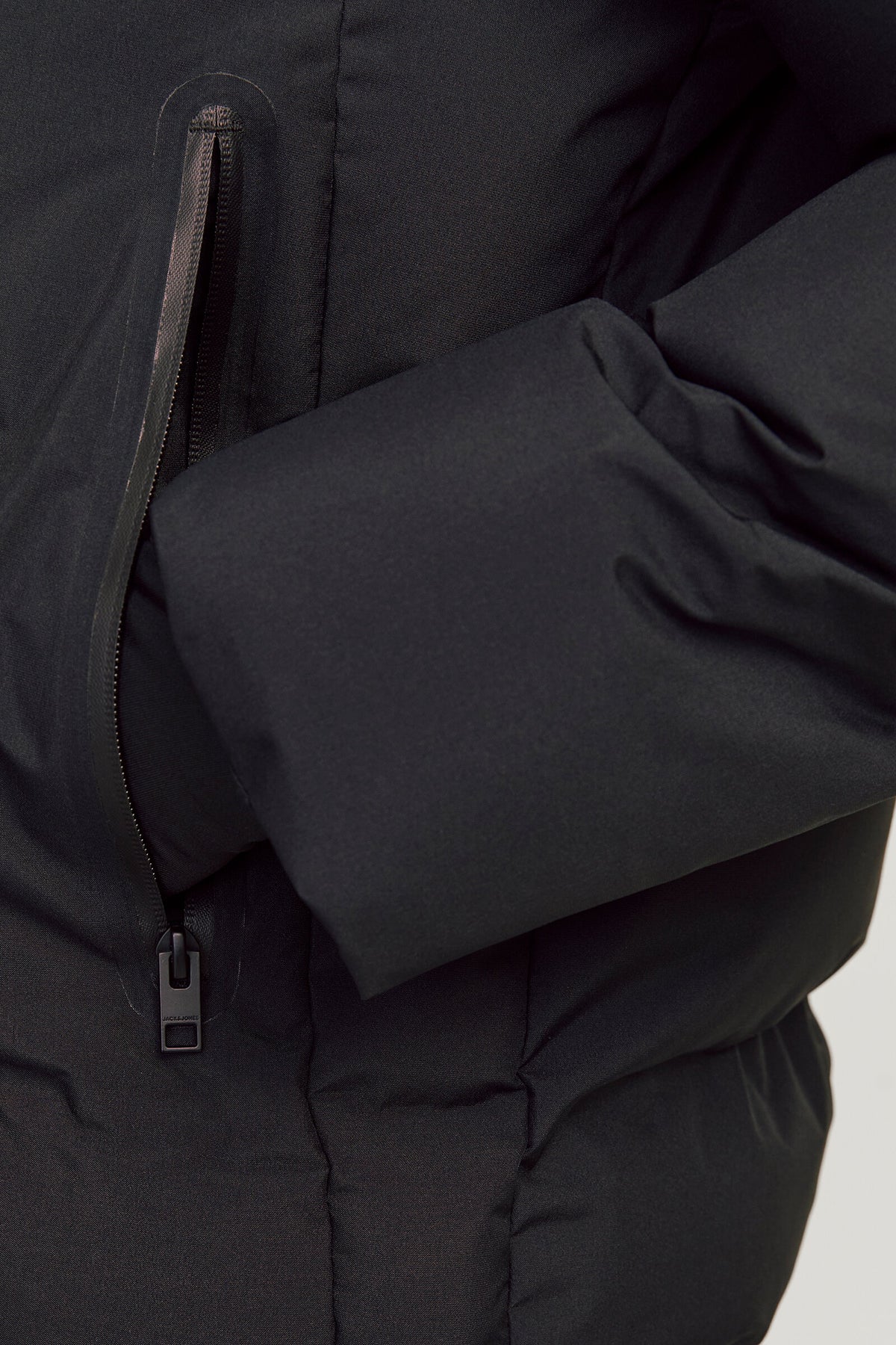 Men's Jcoalpha Hooded Windproof Puffer Coat 12261971 Black