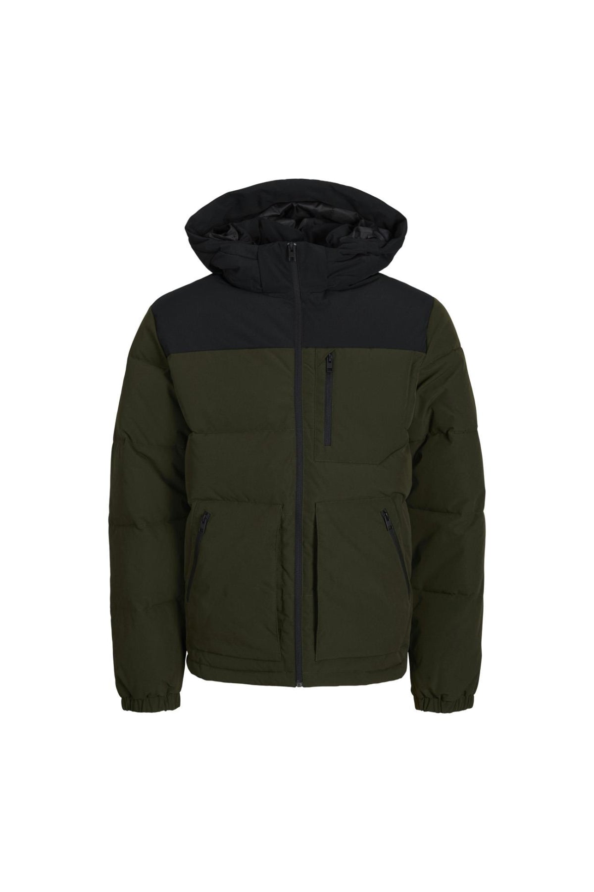 12258416 Jjeotto Puffer Jacket Sn Khaki