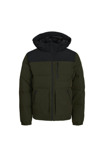 12258416 Jjeotto Puffer Jacket Sn Khaki