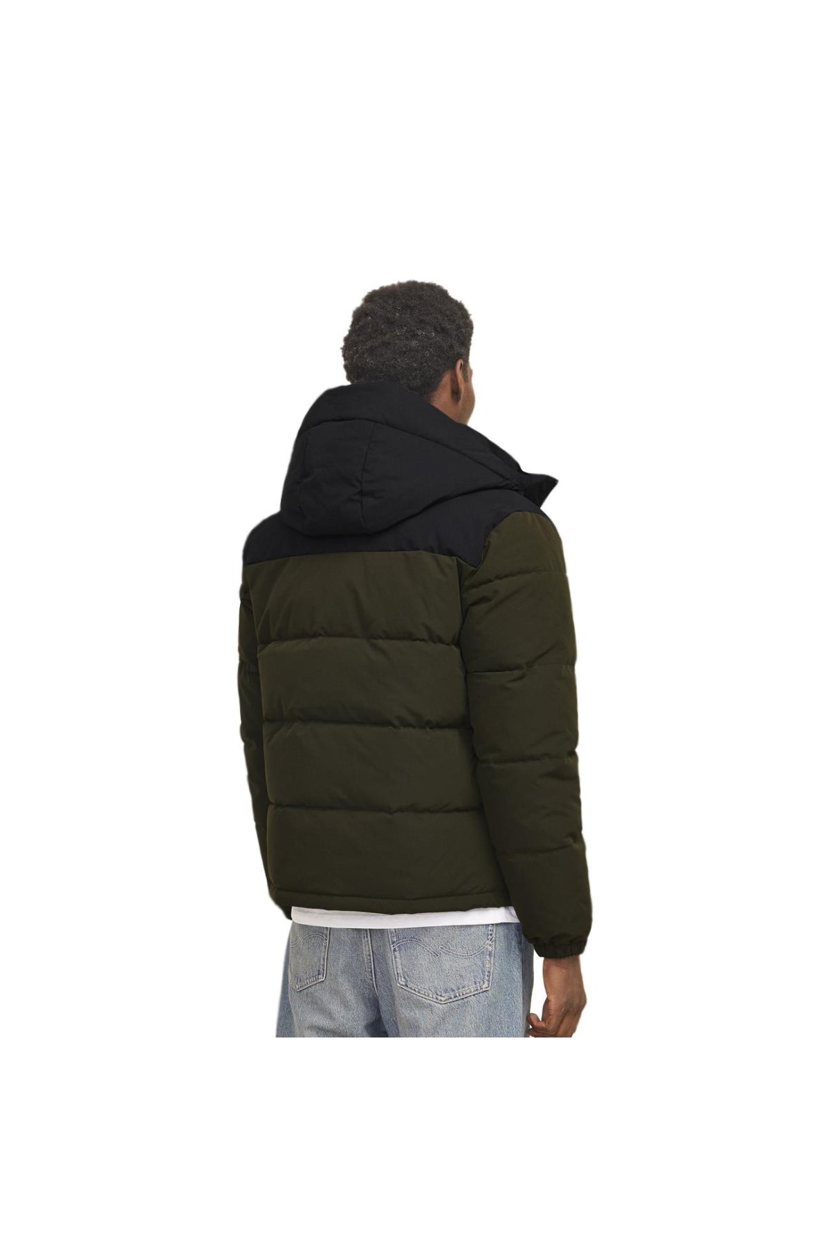 12258416 Jjeotto Puffer Jacket Sn Khaki