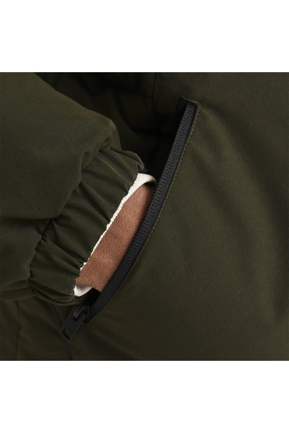 12258416 Jjeotto Puffer Jacket Sn Khaki