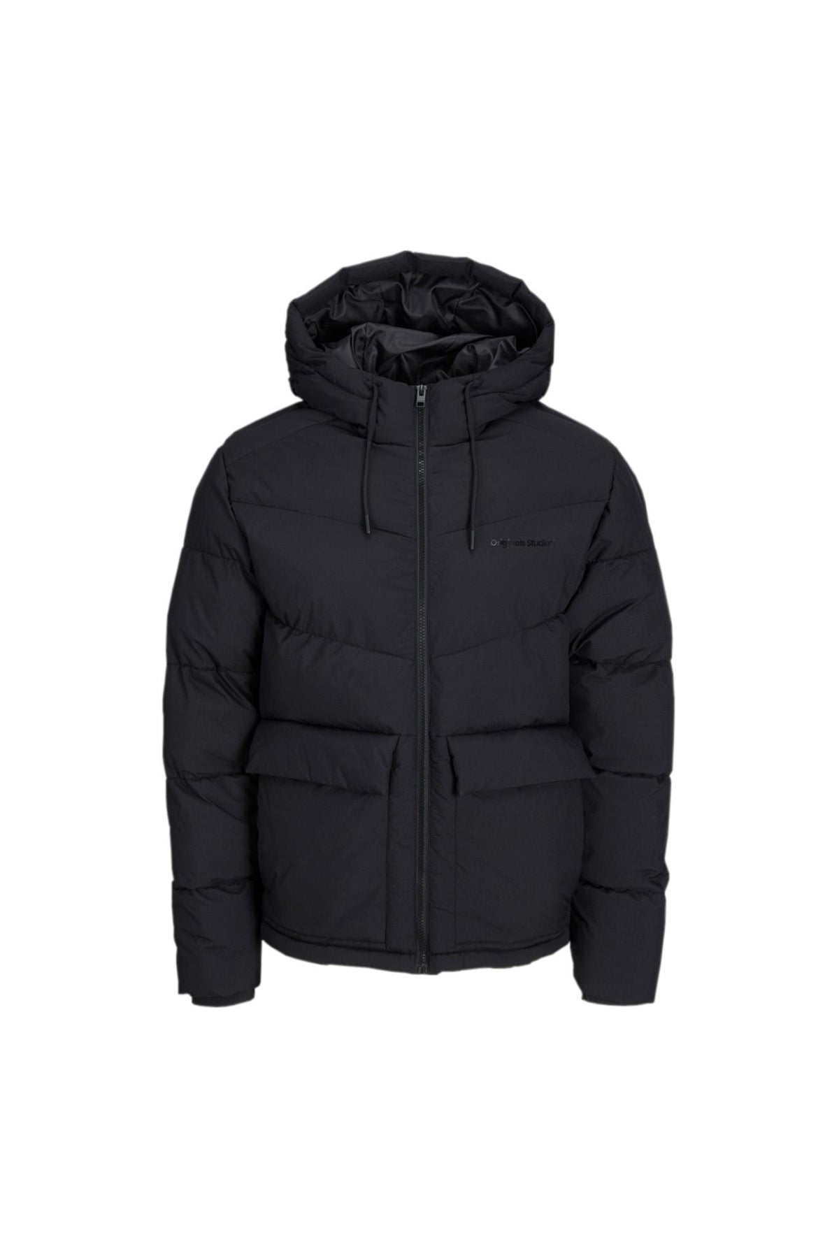 12238849 Jorvesterbro Puffer Jacket Sn Black