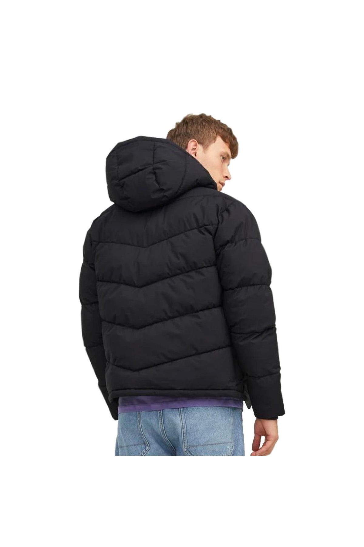 12238849 Jorvesterbro Puffer Jacket Sn Black