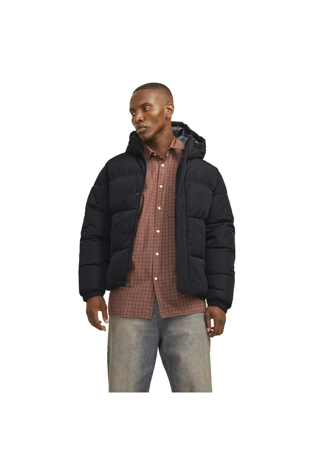 12256974 JJEBradley Puffer Hood Black
