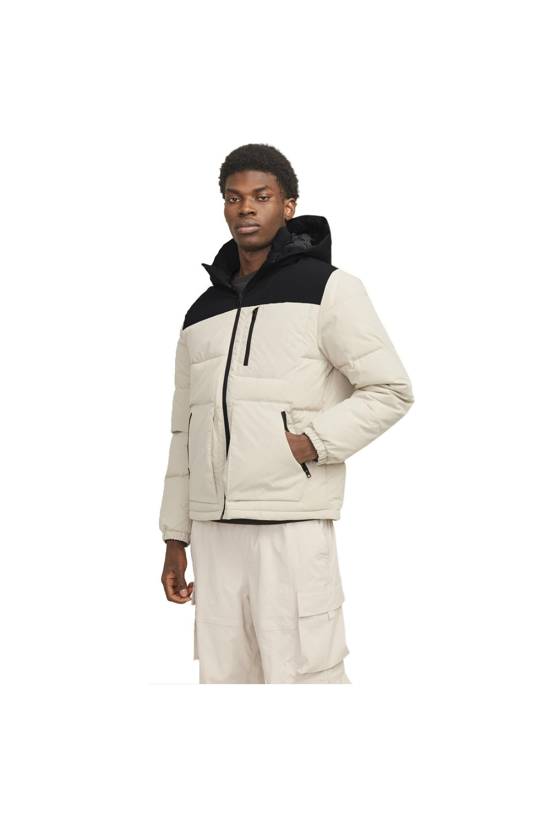12258416 Jjeotto Puffer Jacket Sn Moonlight