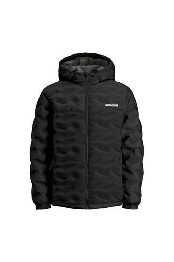12250429 Jcowin Quilted Jacket Smu Black