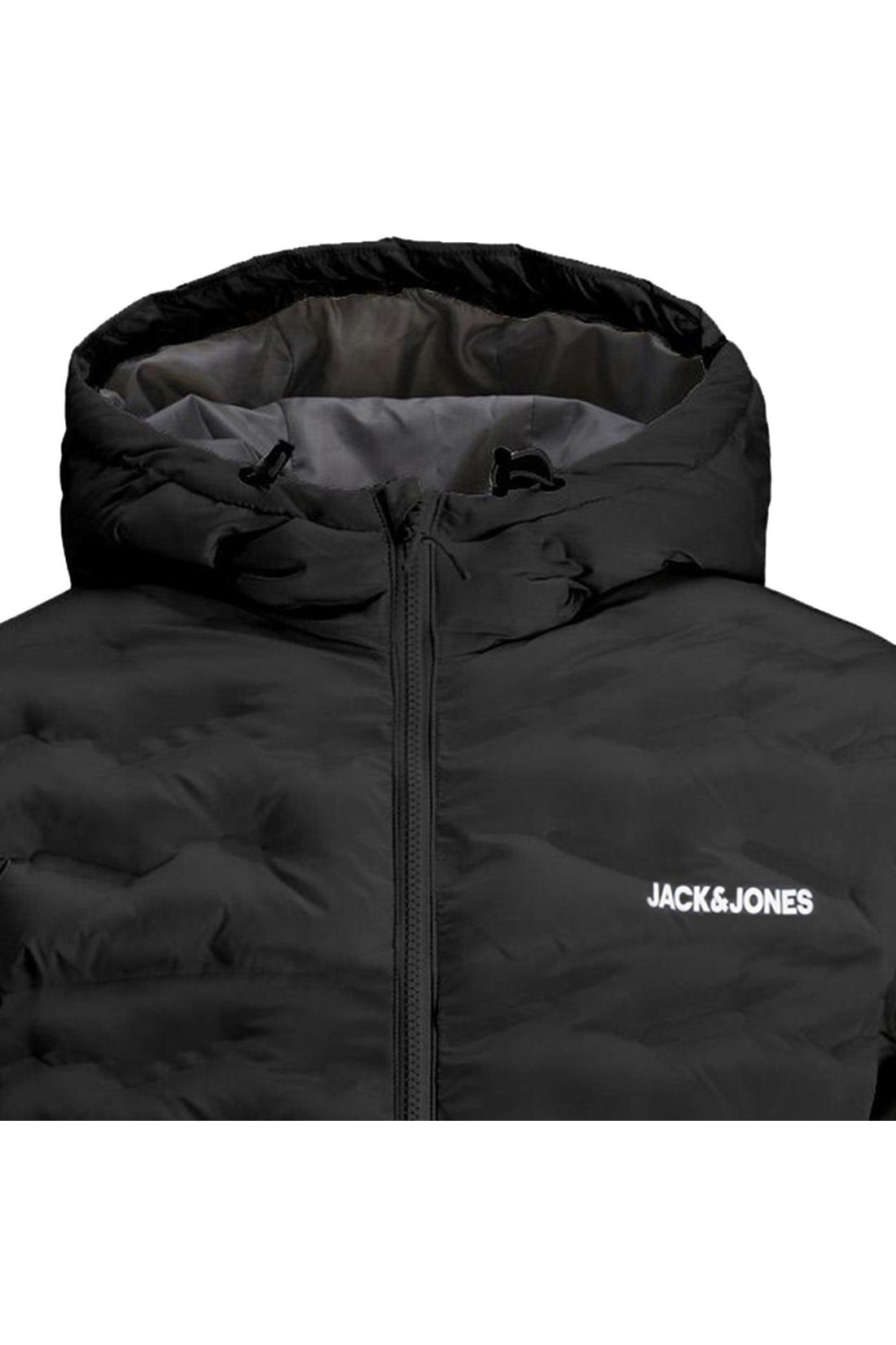 12250429 Jcowin Quilted Jacket Smu Black