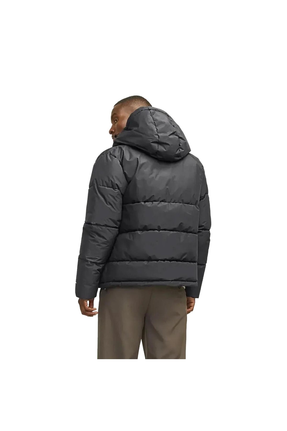 12259850 Jjworld Puffer Jacket Smoked