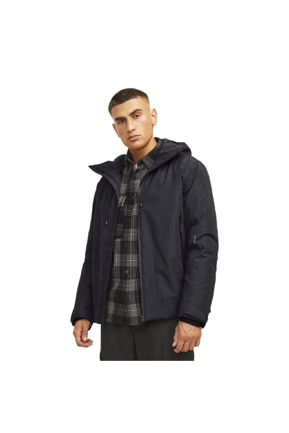 12262093 Jcosummit Padded Shell Jacket Sn Black