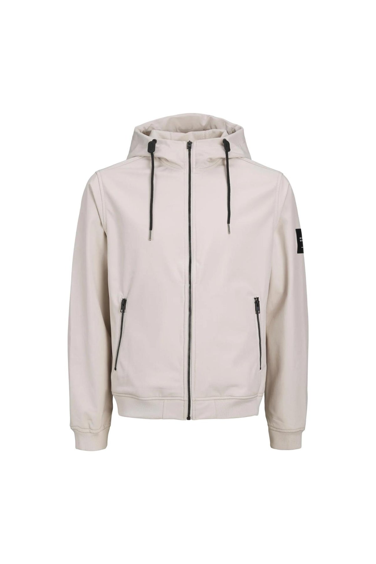 12236300 JJEBASIC Softshell Hood Noos Moonlight