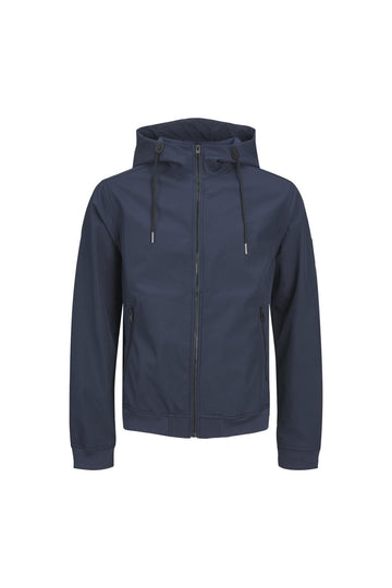 12236300 Jjebasic Softshell Hood Noos Navy
