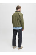 Jack Jones Jprccruver Utility Jacket Sn Mens Green Jacket 12284930-21