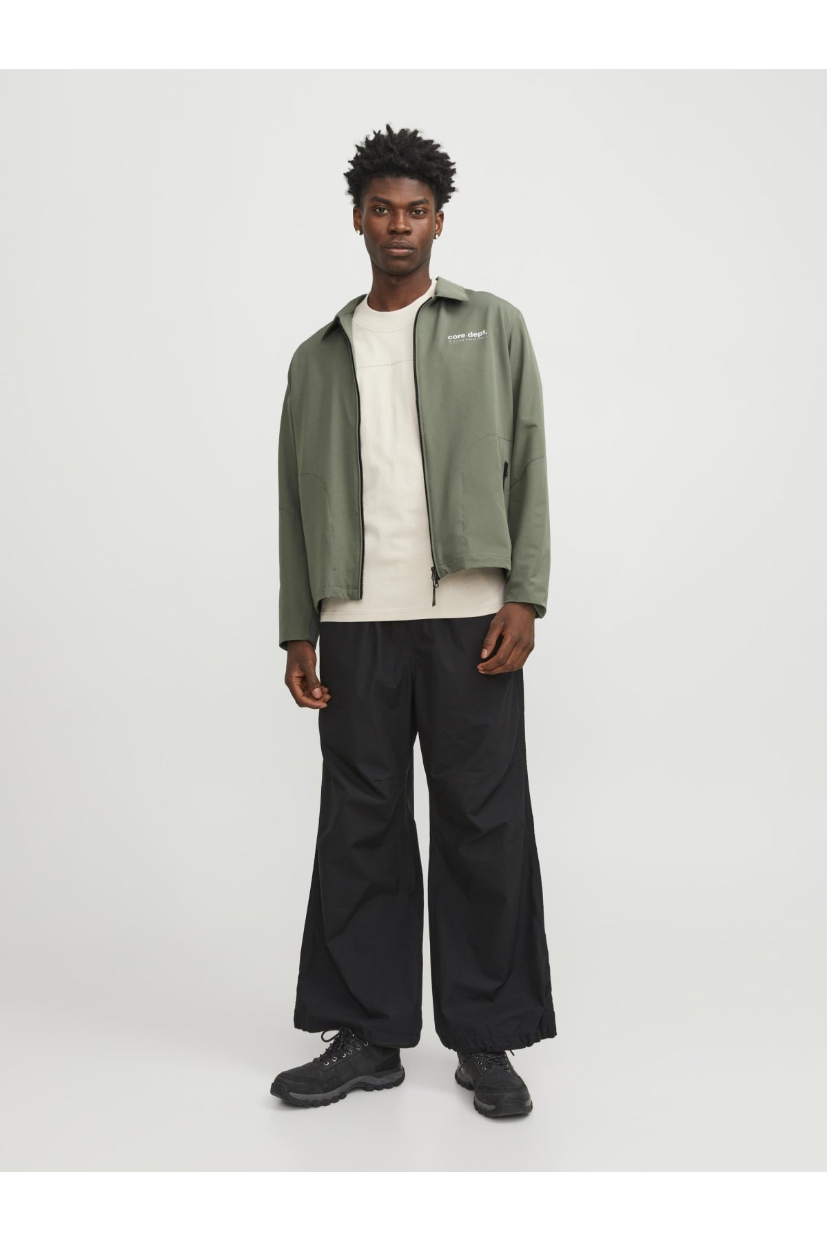 Jack Jones Jcotrack Shacket Men's Green Jacket 12252916-21