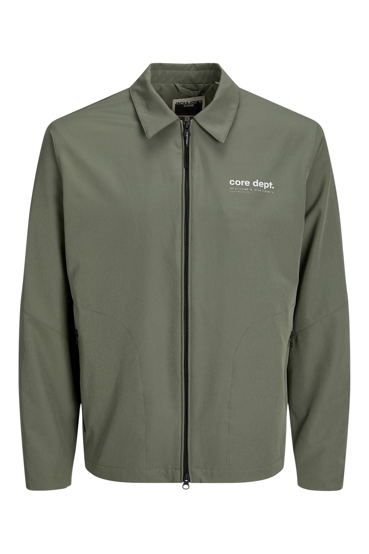 Jack Jones Jcotrack Shacket Men's Green Jacket 12252916-21