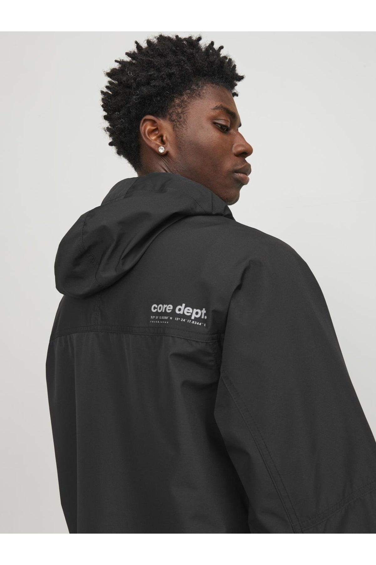 Jack Jones Jcohike Light Jacket Men's Black Jacket 12253569-02