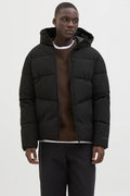 Men's Jjglobal Hooded Inflatable Coat 12283517 Black