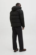 Men's Jjglobal Hooded Inflatable Coat 12283517 Black