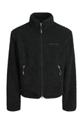 Jack Jones Jornorrebro Teddy Jacket Pls Men's Black Plus Size Coats 12284073-02