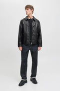Men's Jecasablanca Leather Jacket 12278839 Black