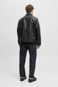 Men's Jecasablanca Leather Jacket 12278839 Black