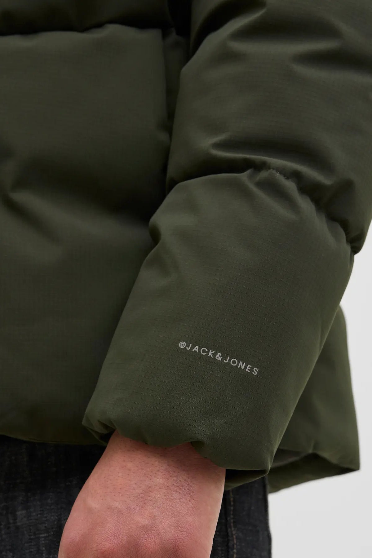 Men's Jjglobal Hooded Inflatable Coat 12283517 Dark Green