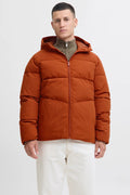 Mens Jjglobal Hooded Inflatable Coat 12283517 Tile