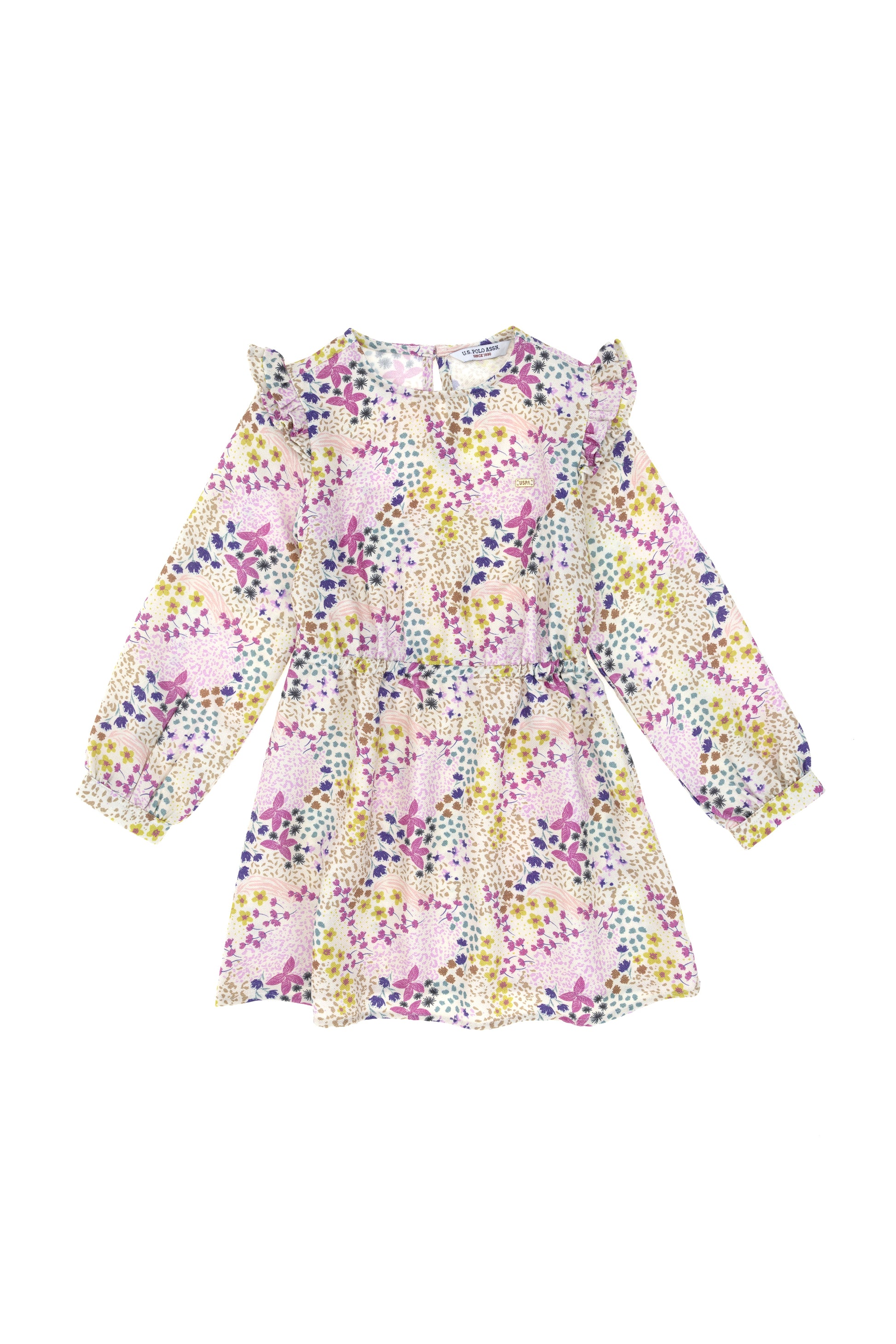 Girl's Stone Woven Dress