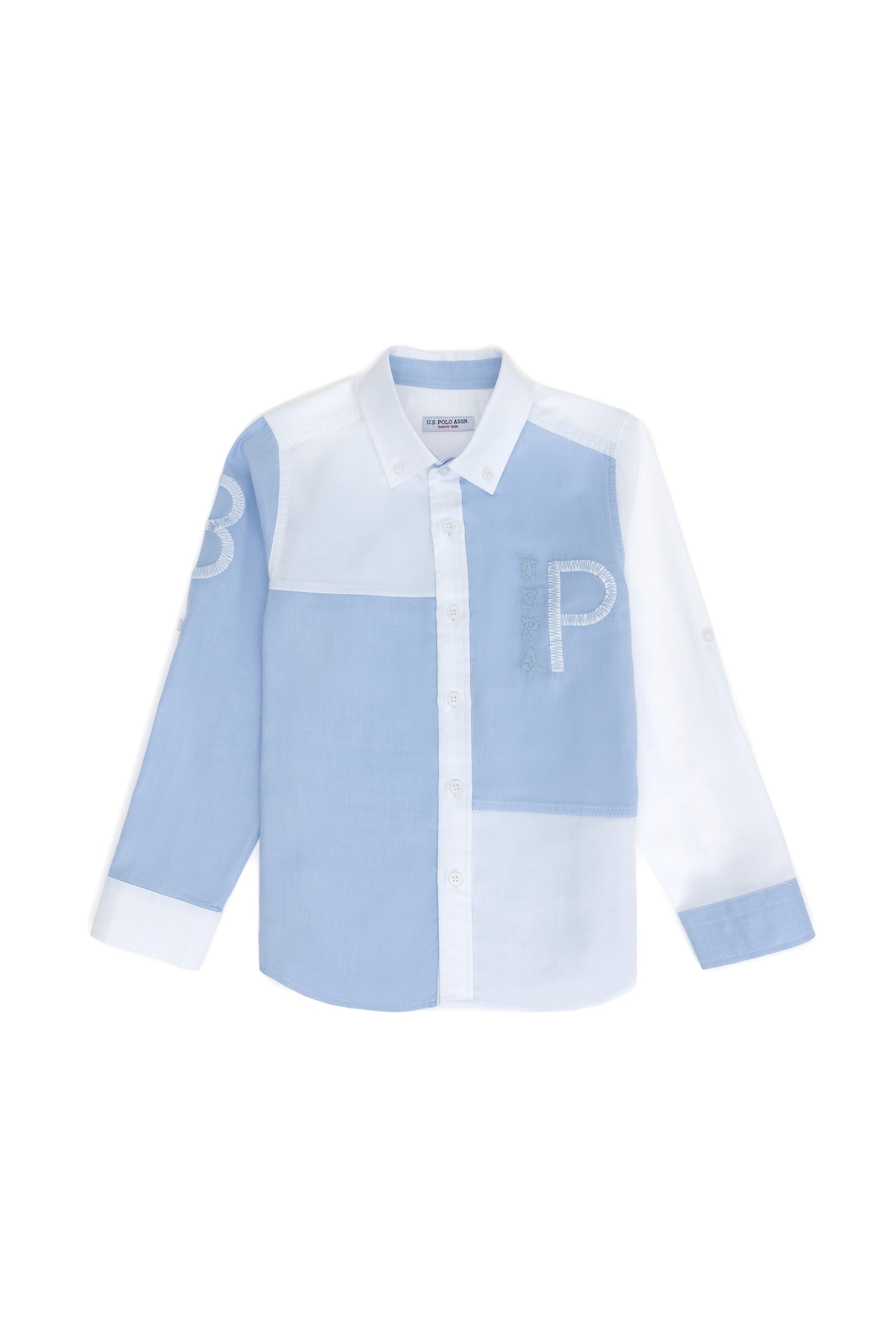 Boy's Blue Long Sleeve Shirt