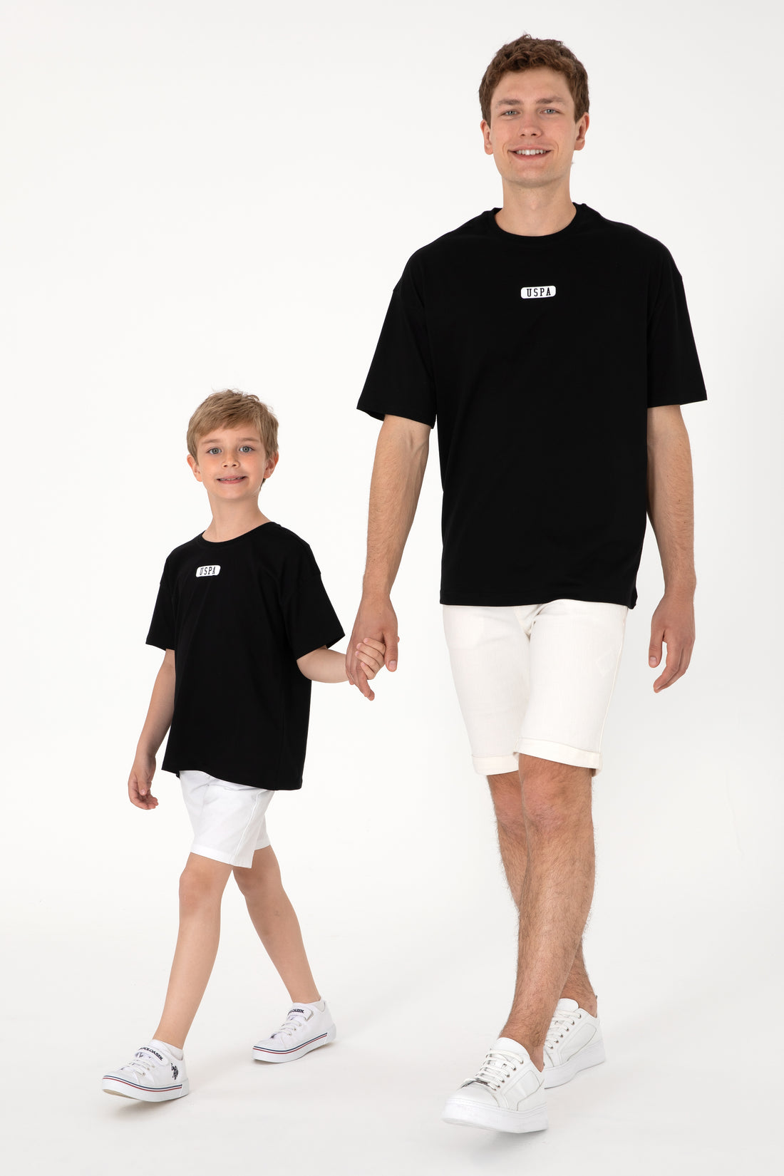Men's Oversize Fit Crew Neck Black T-Shirt