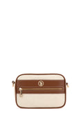 Women's Cream Canvas Cross Bag