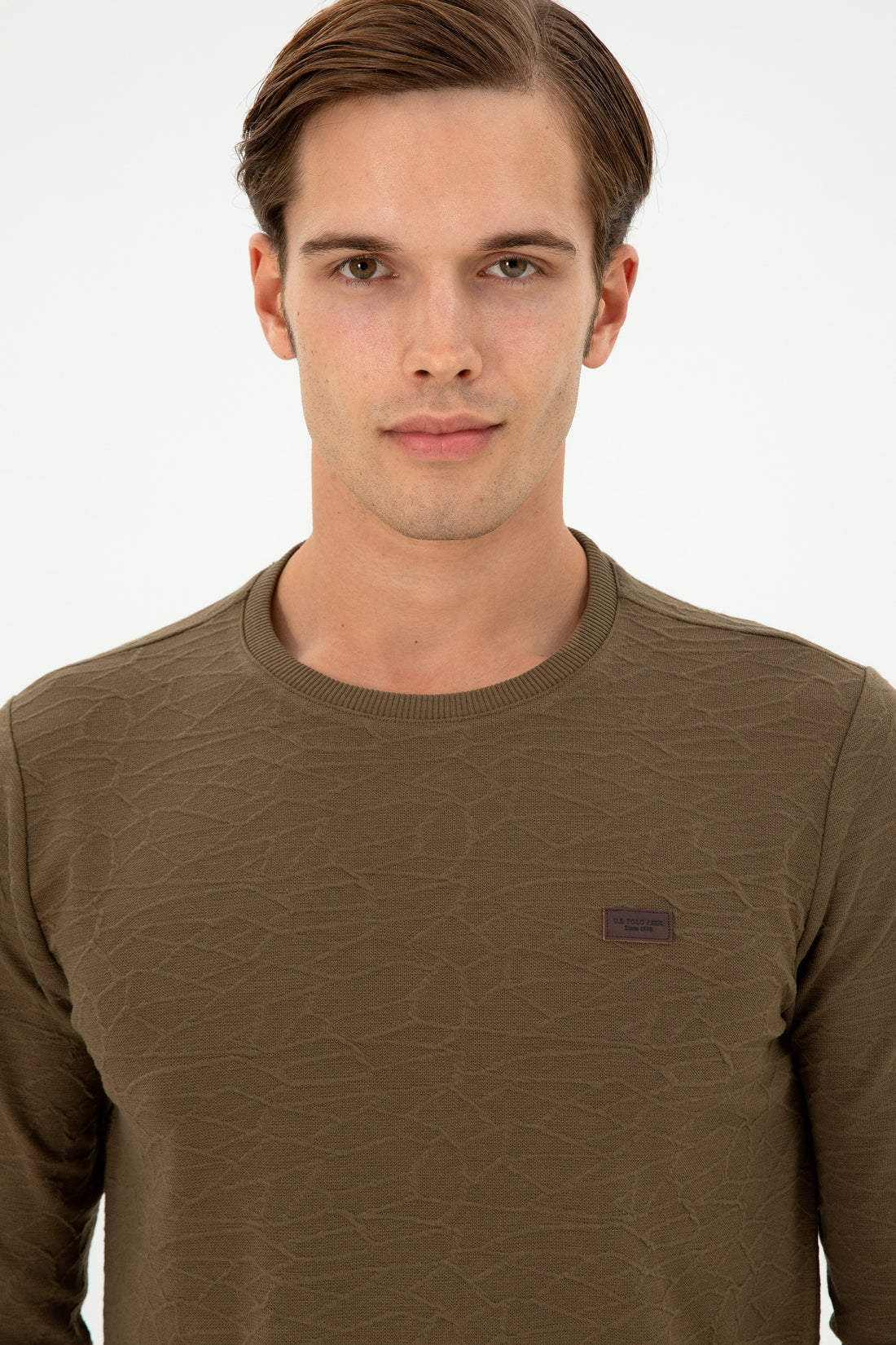 Men's Khaki Sweatshirt