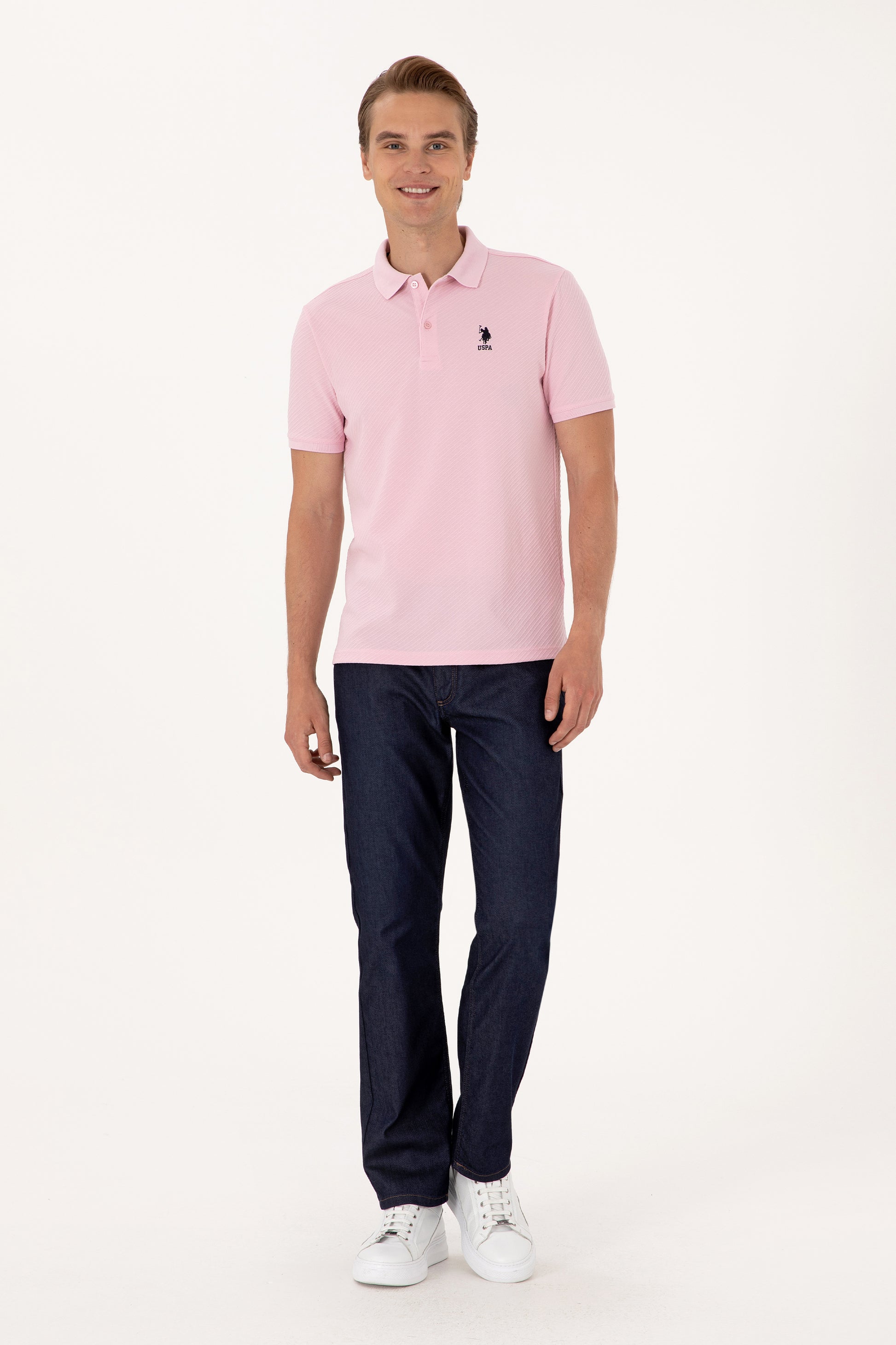 Men's Light Pink T-Shirt