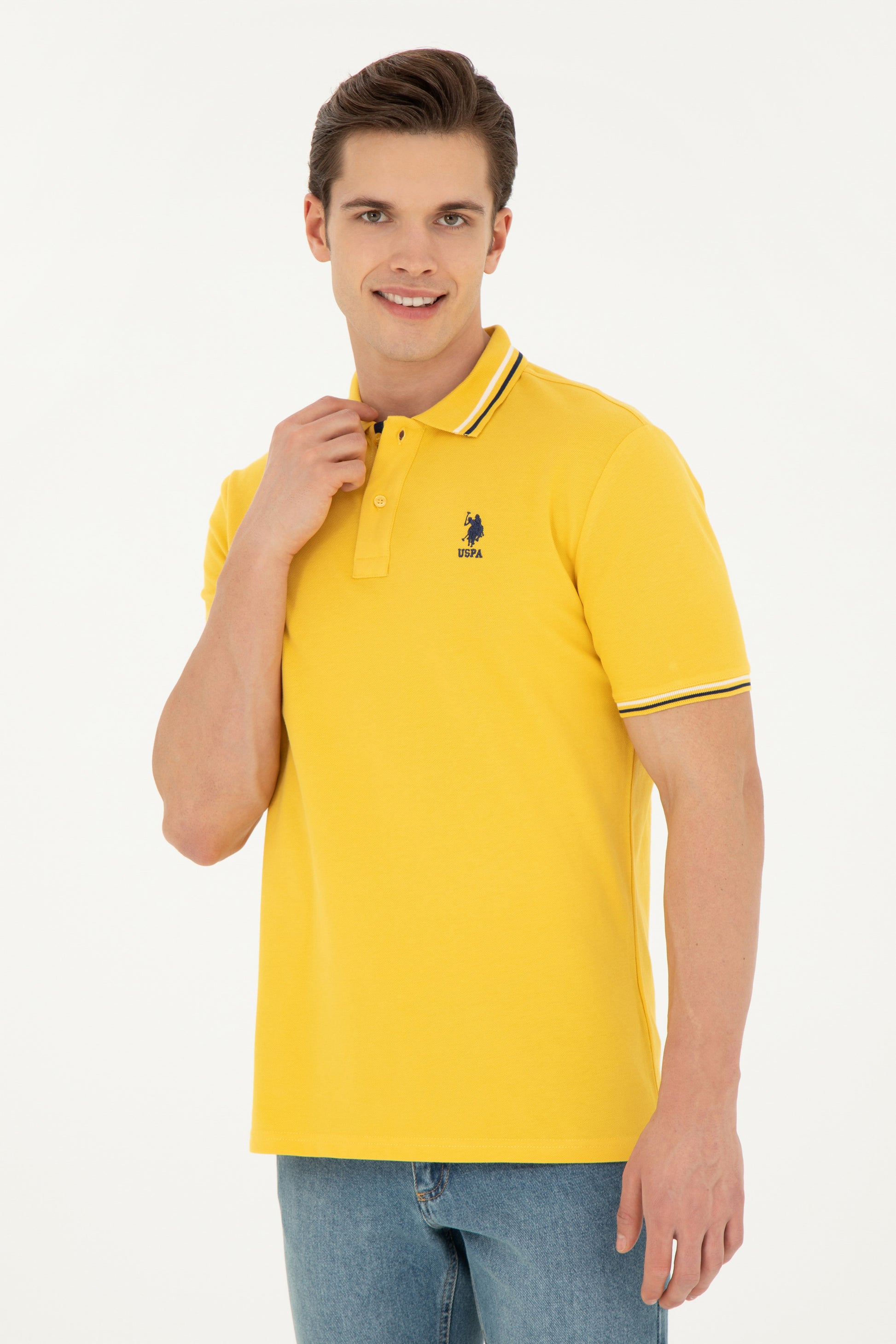 Men's Saffron Basic T-Shirt