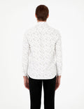 Grey Slim Fit Long Sleeve Shirt