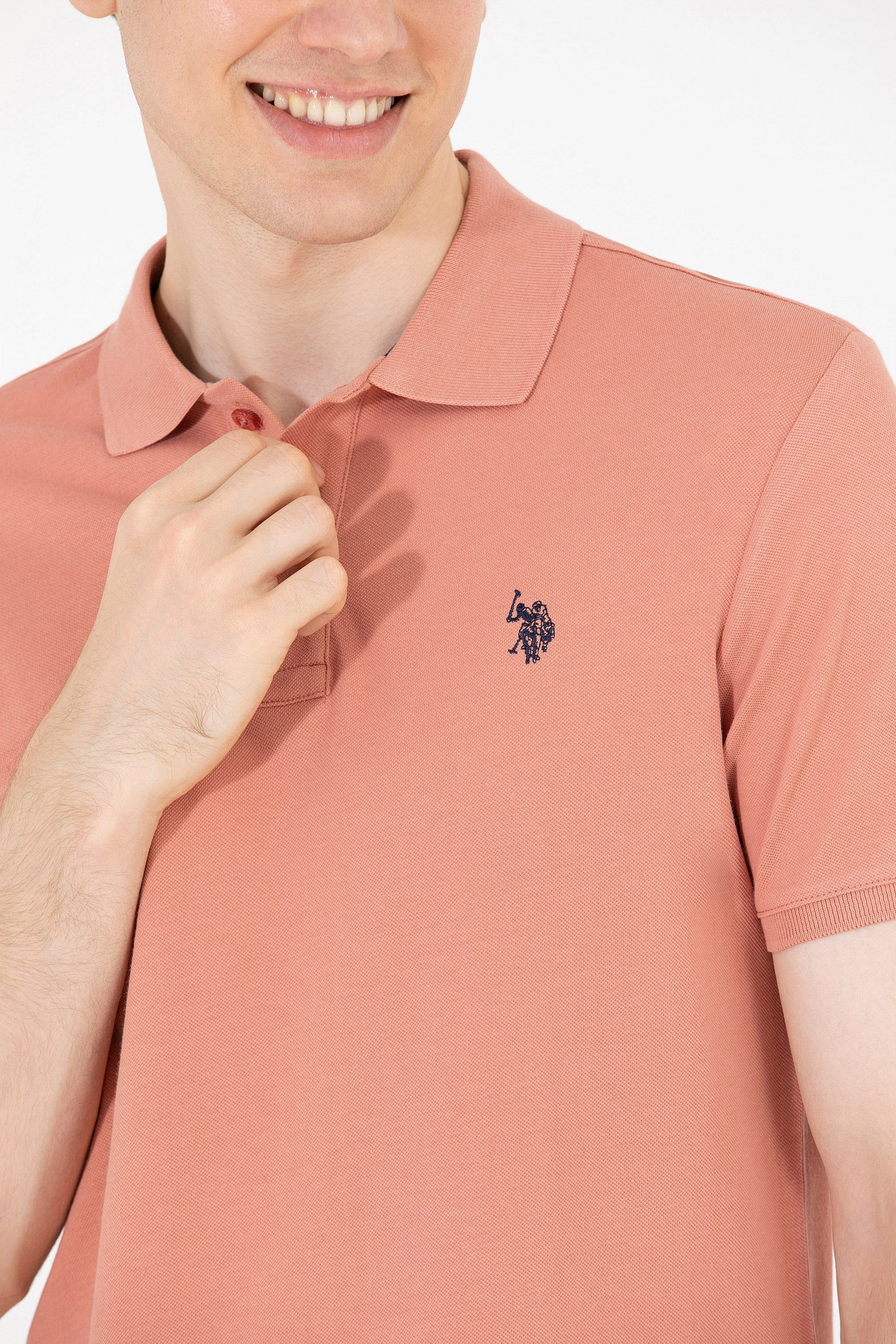Men's Powder Basic Polo Neck T-Shirt
