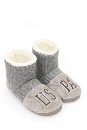 Women's Grey Slippers