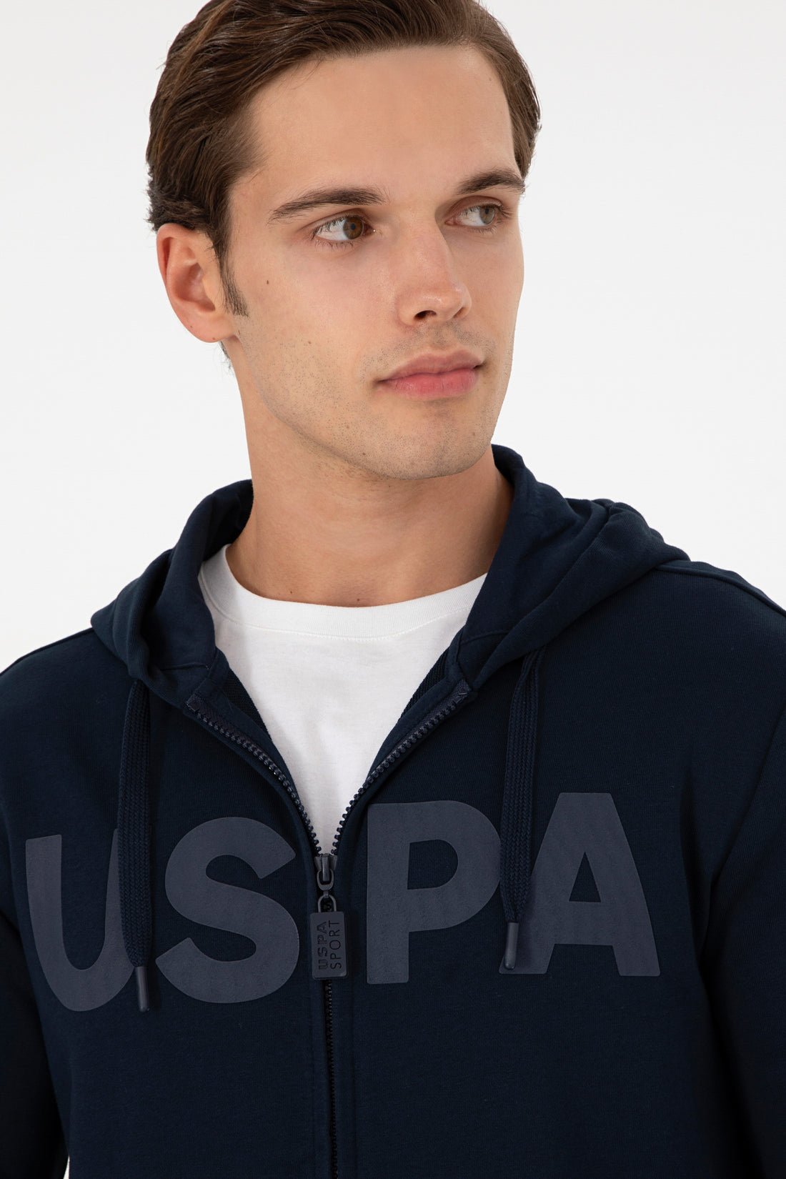 Men's Navy Blue Knitted Cardigan